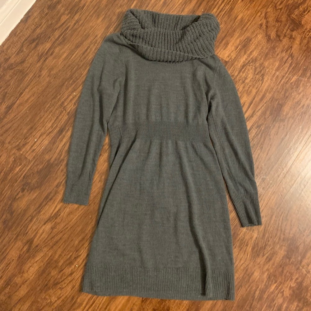 Grey Sweater Dress